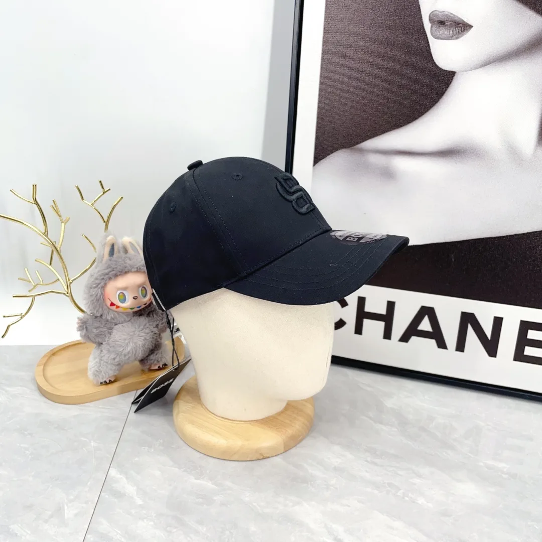 Boss Monogram Baseball Cap in Black · view 3