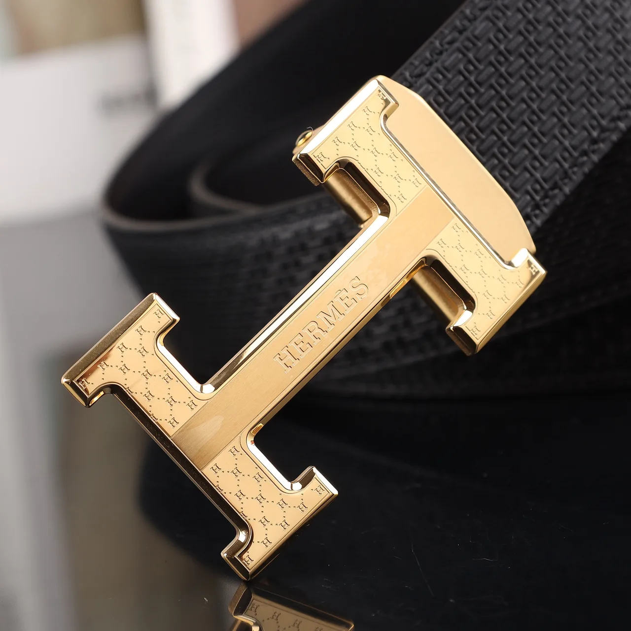 Hermes H automatic belt in Black · view 7