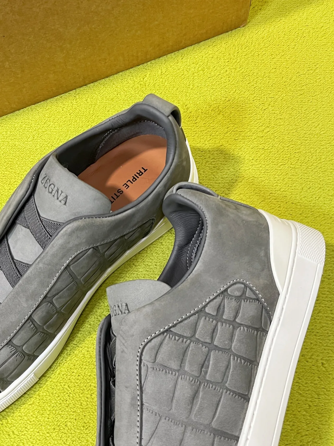 Zegna Sneakers in Grey · view 8