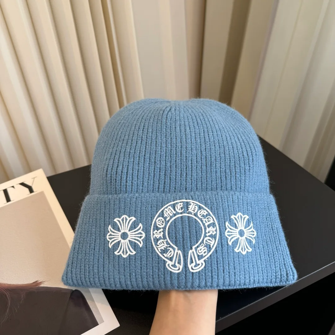 Chrome Hearts Beanie in Blue · view 4