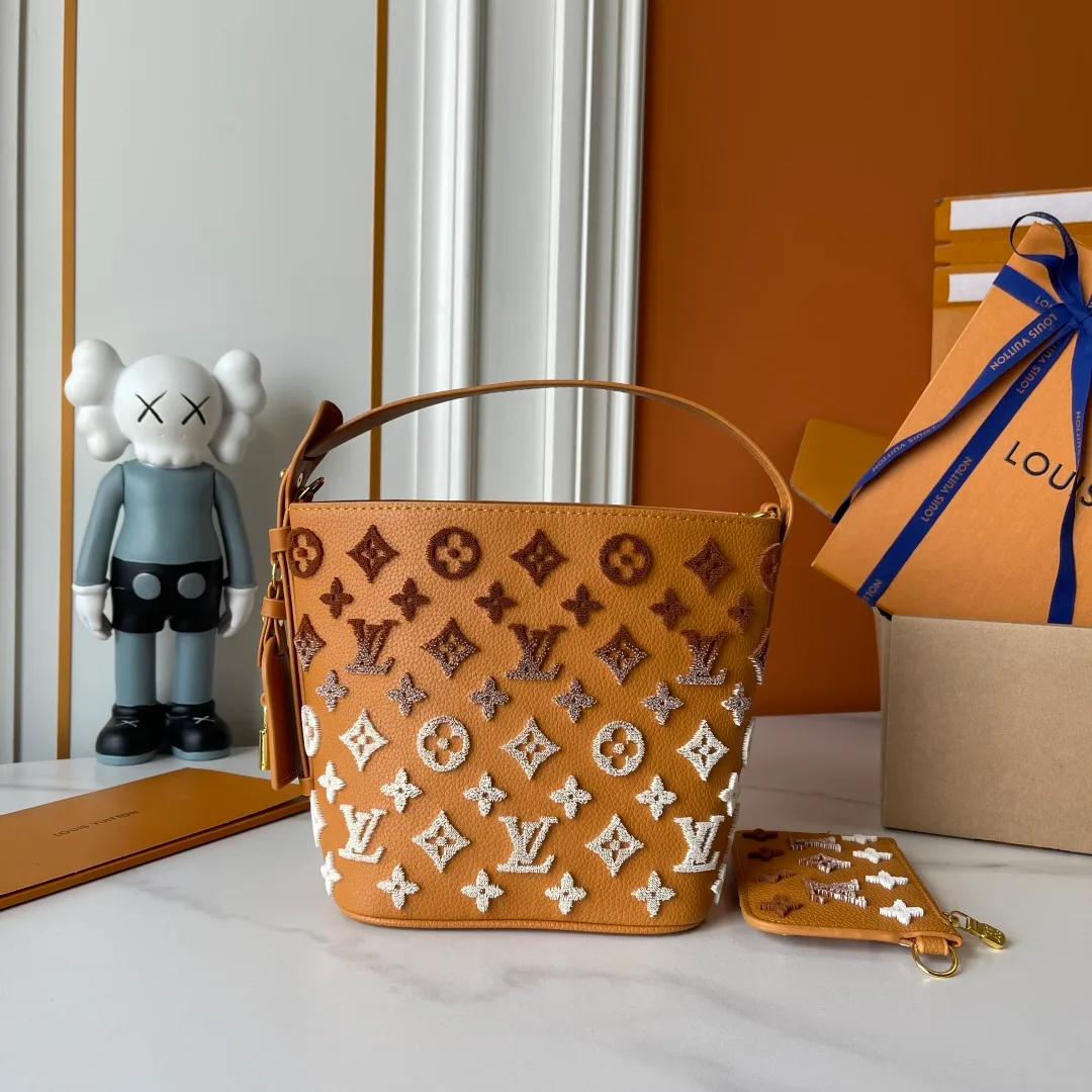 Louis Vuitton Cowhide Monogram All In BB Bag in Brown · view 2