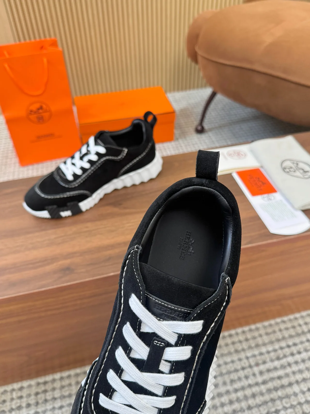 Hermes Sneakers in Black · view 7