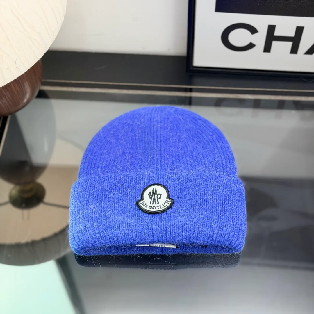 Moncler Beanie in Blue · view 1