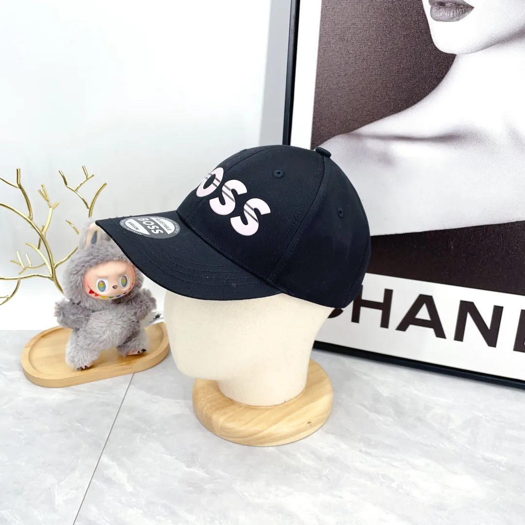 Boss Baseball Cap in Black · view 3