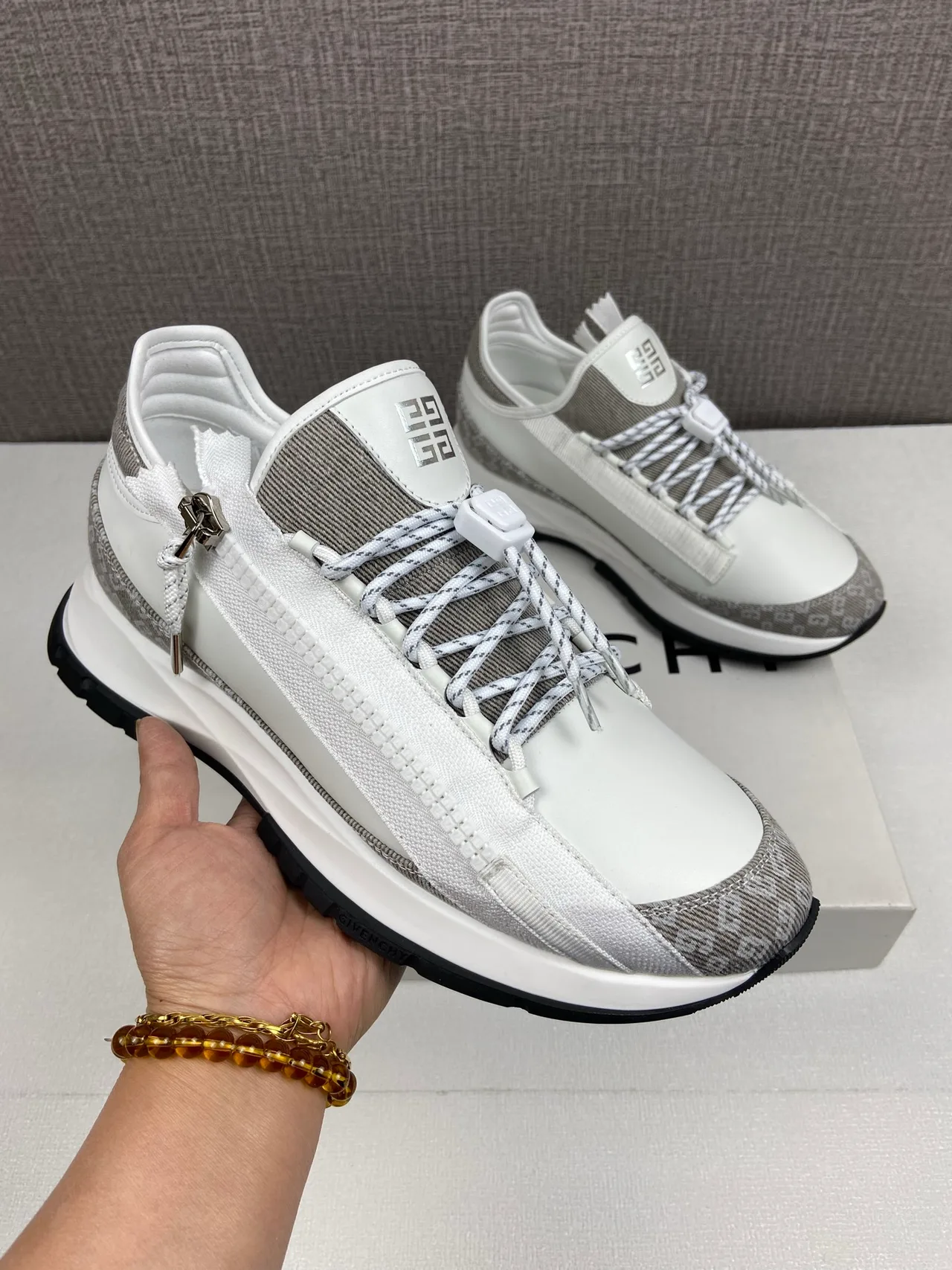 Givenchy Smooth Sneakers in White · view 1