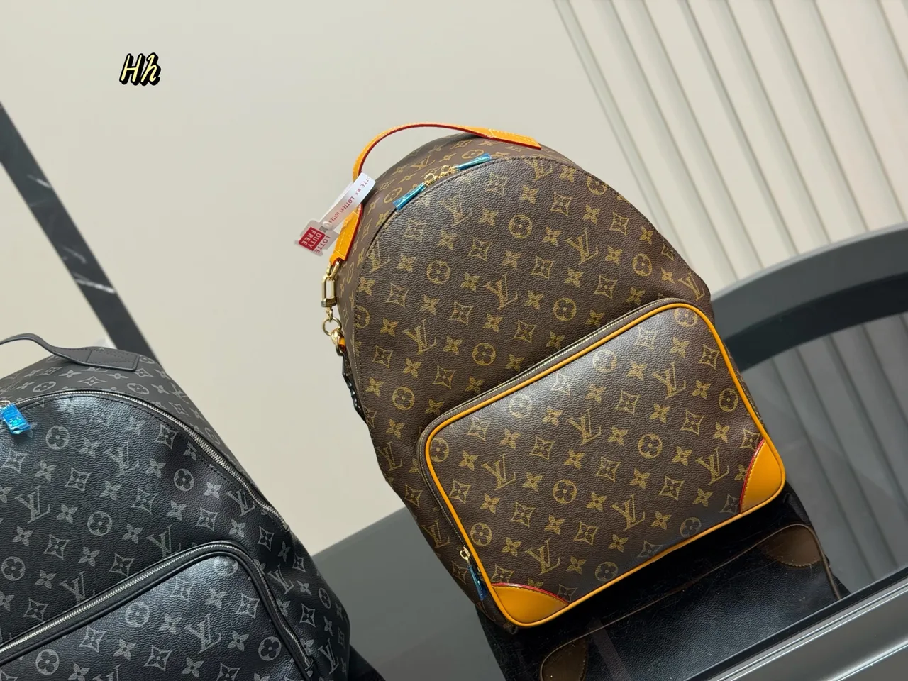 Louis Vuitton Discovery Backpack in Black / Brown · view 9