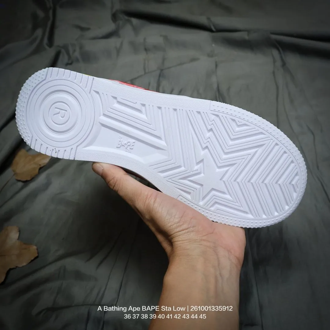 BAPE BAPE STA Low Sneakers in White · view 6