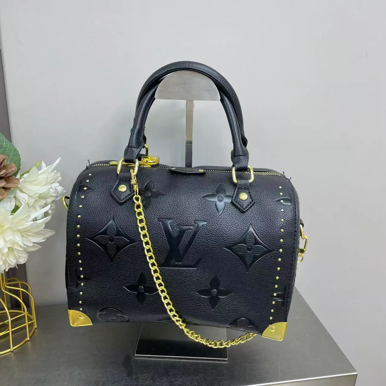 Louis Vuitton Monogram Pillow Bag in Beige & Pink & White & Black & Orange & Purple · view 5
