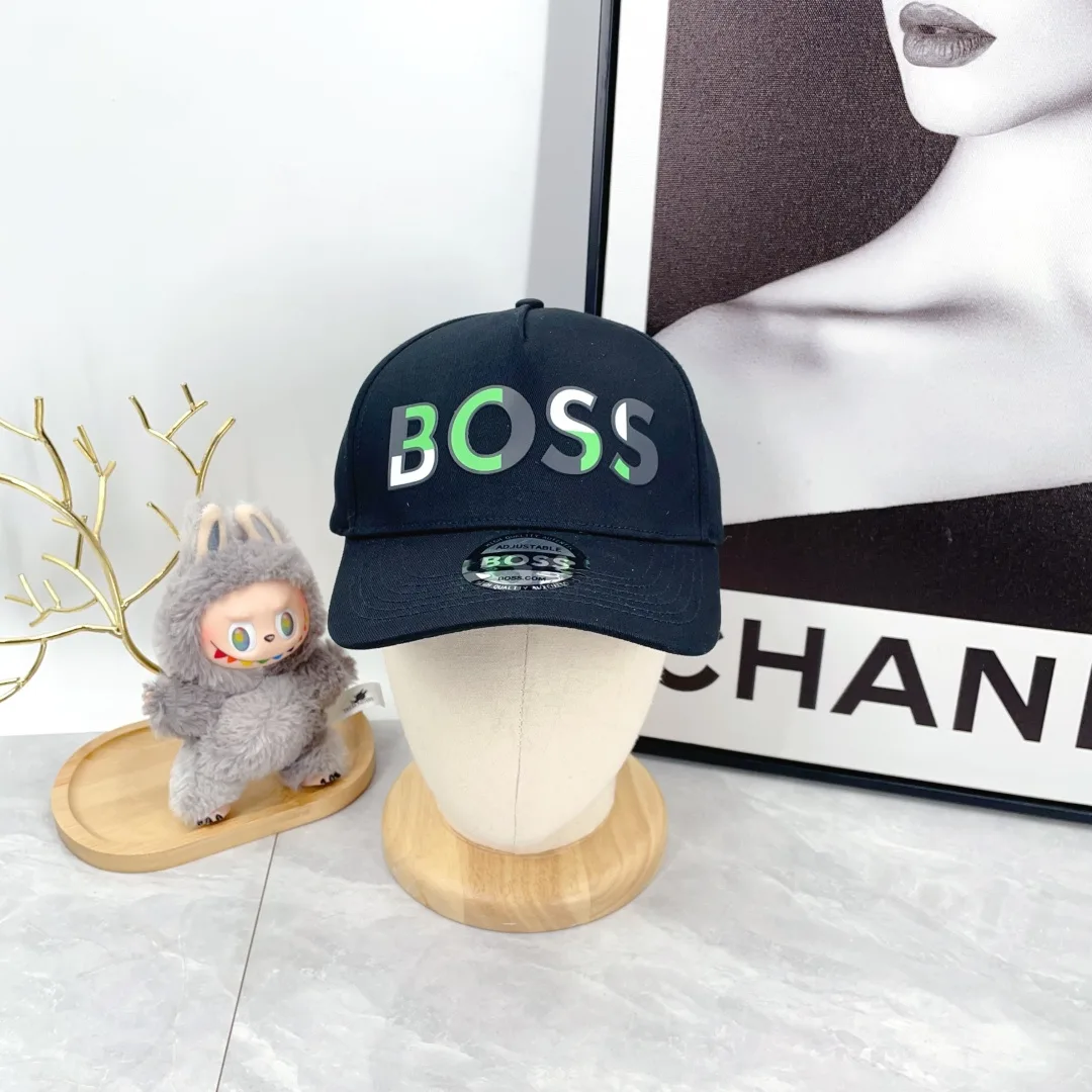 Boss Baseball Cap in Black · view 2