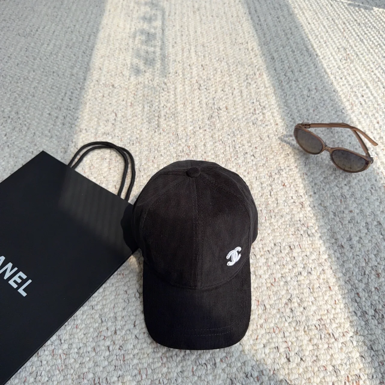 Chanel Baseball Cap in Black · view 1