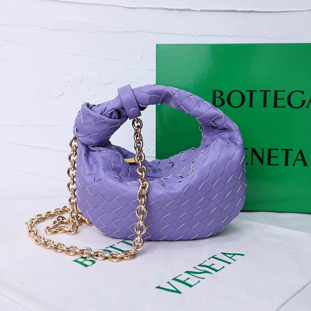 Bottega Veneta Woven Hobo Bag in Purple · view 1