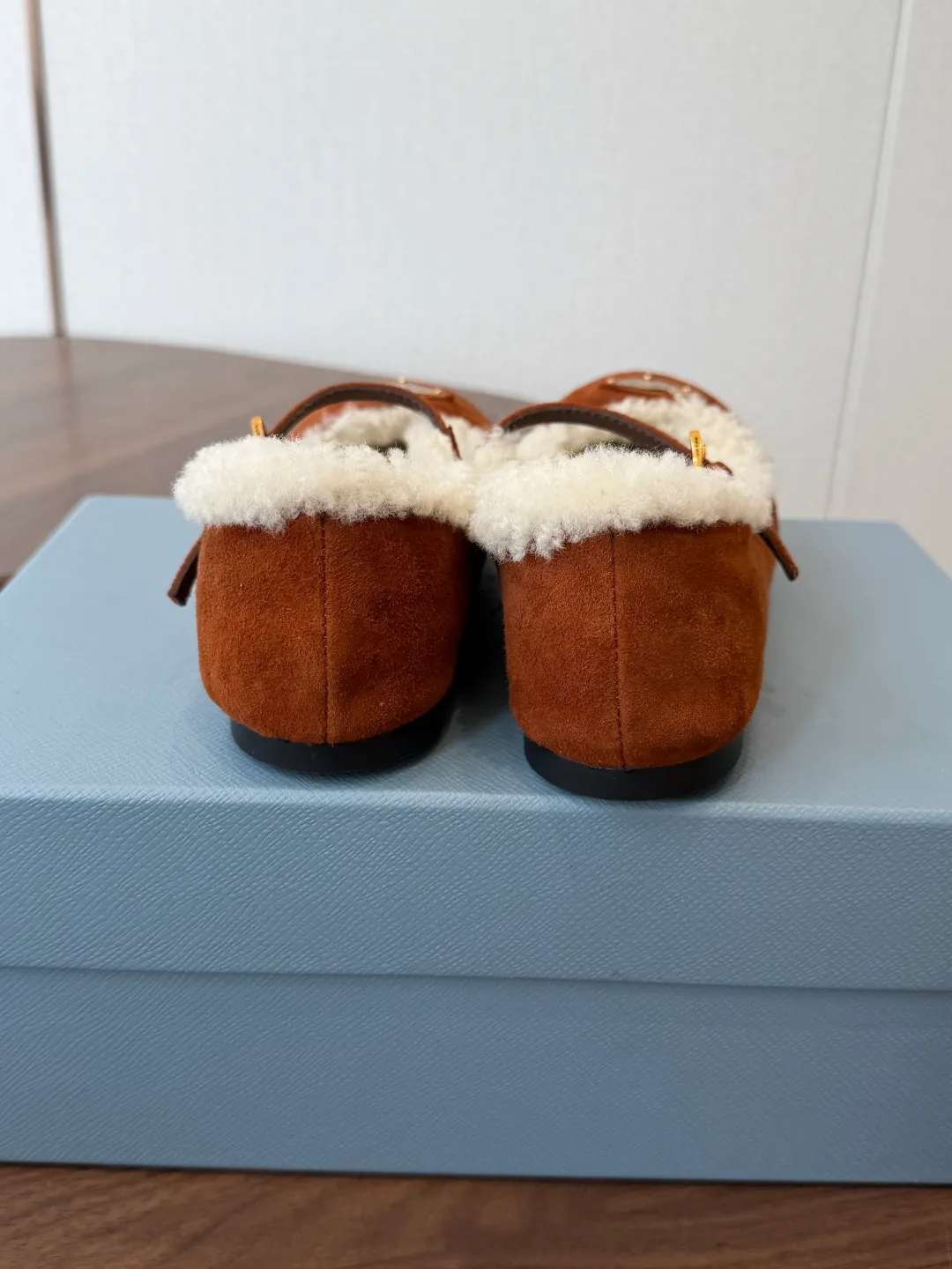 Prada Mary Jane Shoes in Brown · view 8