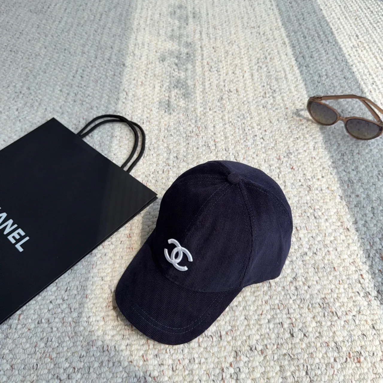Chanel Baseball Cap in Blue · view 2