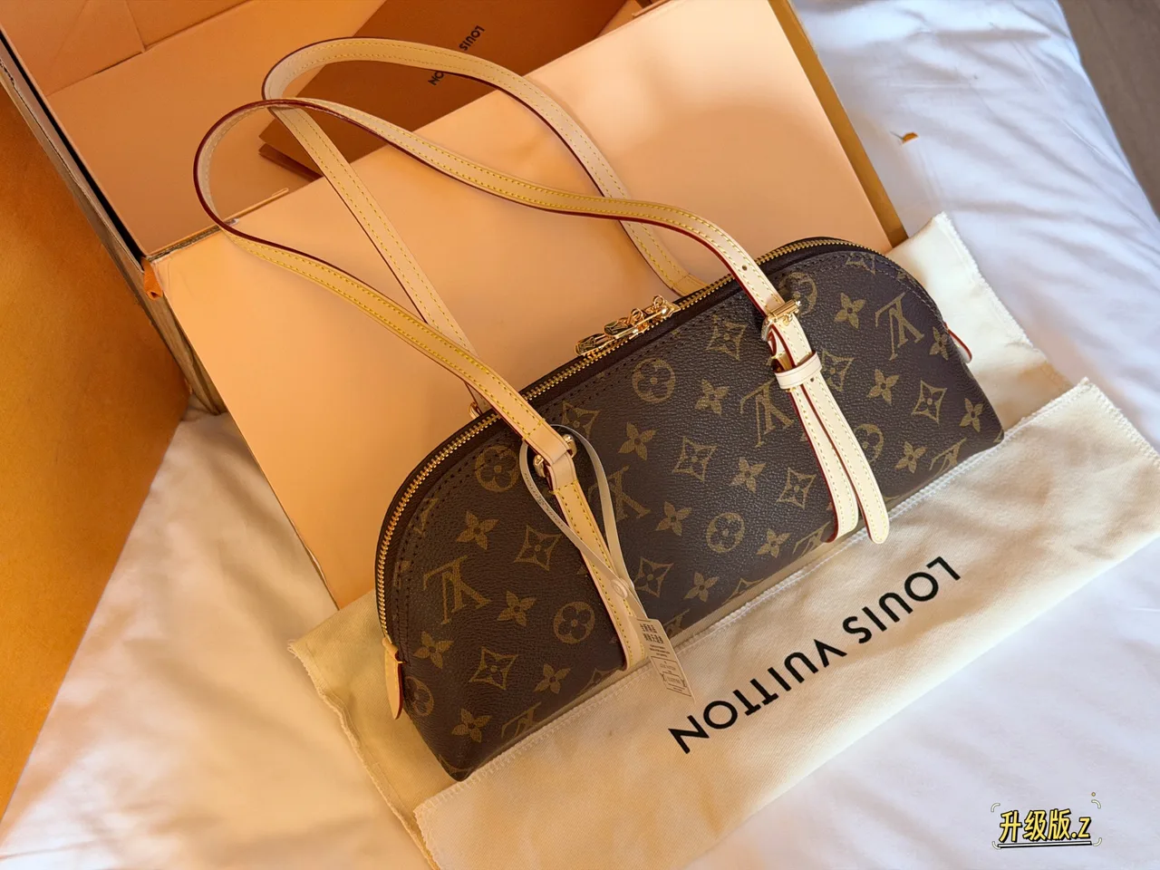 Louis Vuitton Monogram Dome Satchel in Brown · view 2
