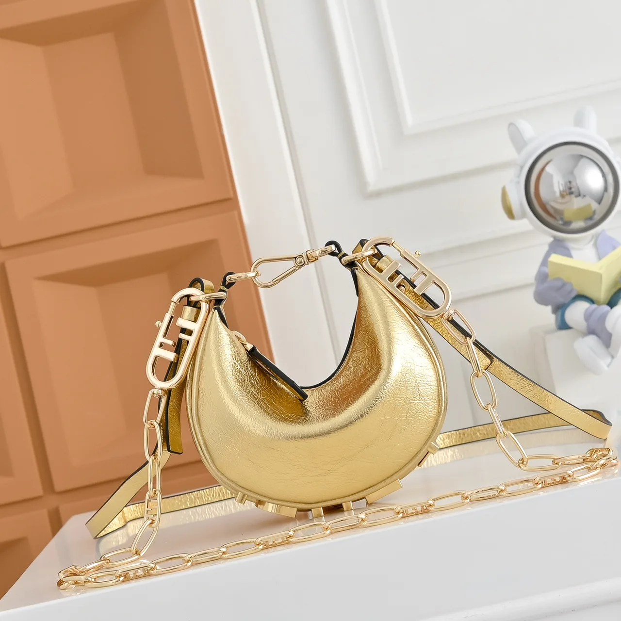 Fendi Hobo Bag in Gold · view 1