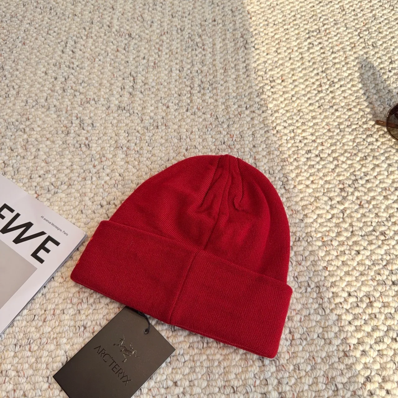 Arcteryx Beanie in Red · view 3