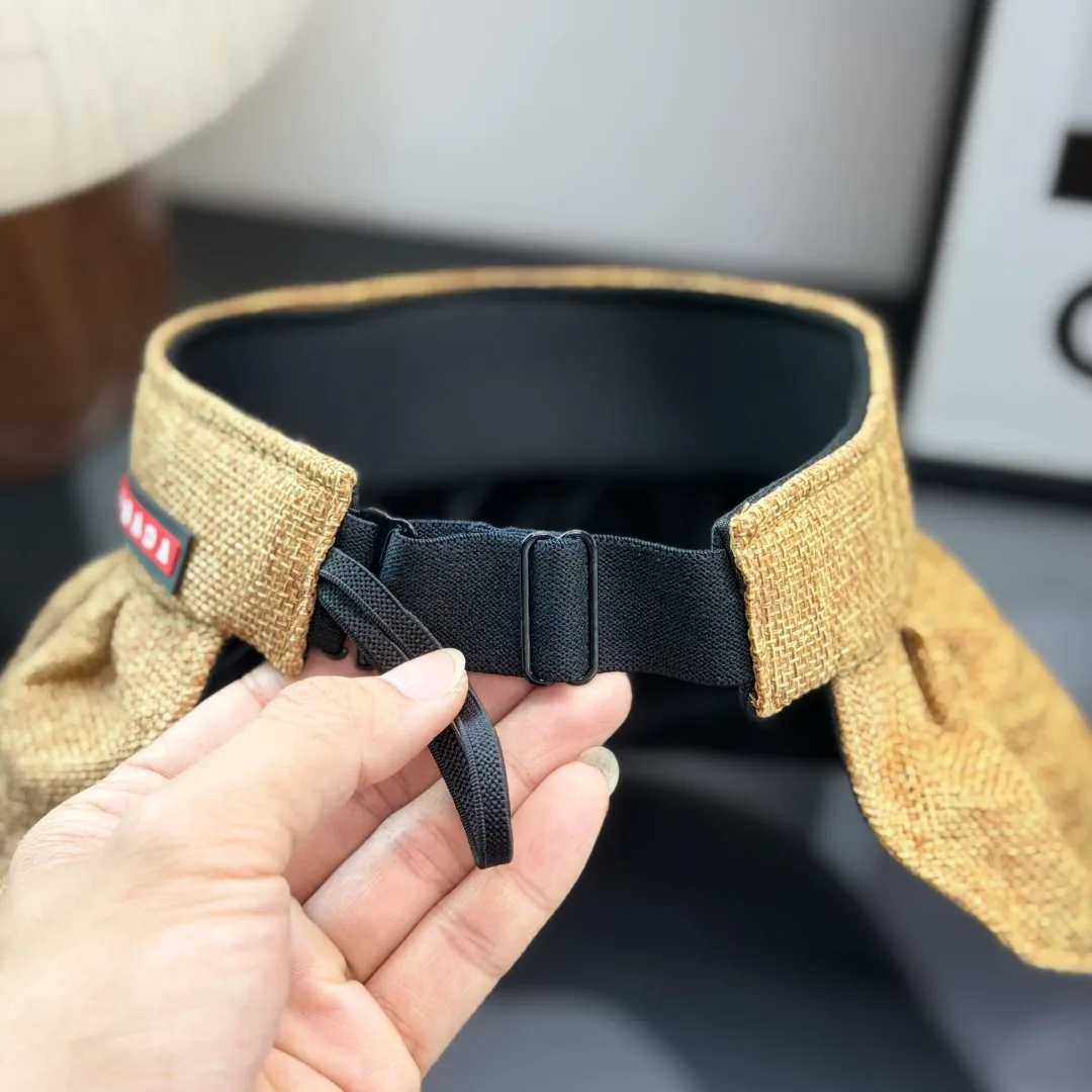 Prada Visor in Beige · view 6