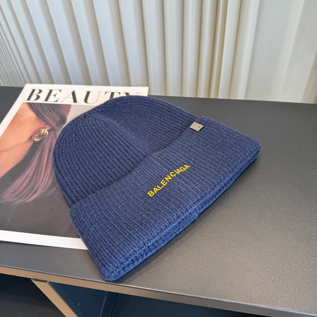 Balenciaga Beanie in Blue · view 1