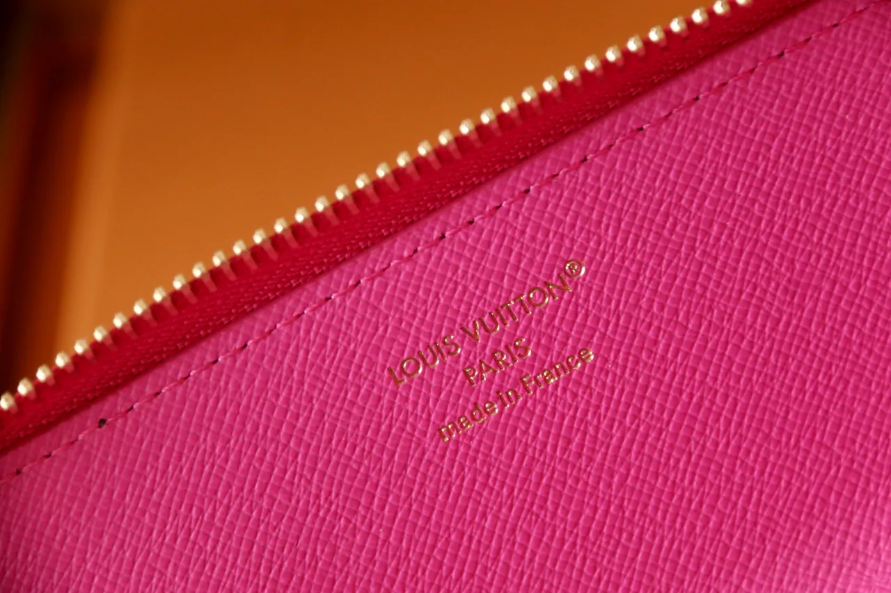 Louis Vuitton Canvas Smooth Zip Pencil Case in Brown · view 8