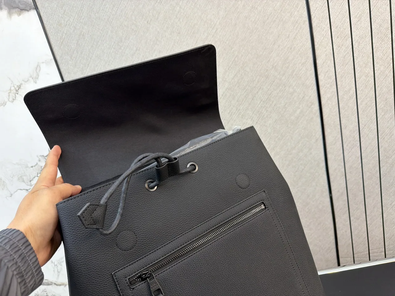 Louis Vuitton Backpack in Black · view 8
