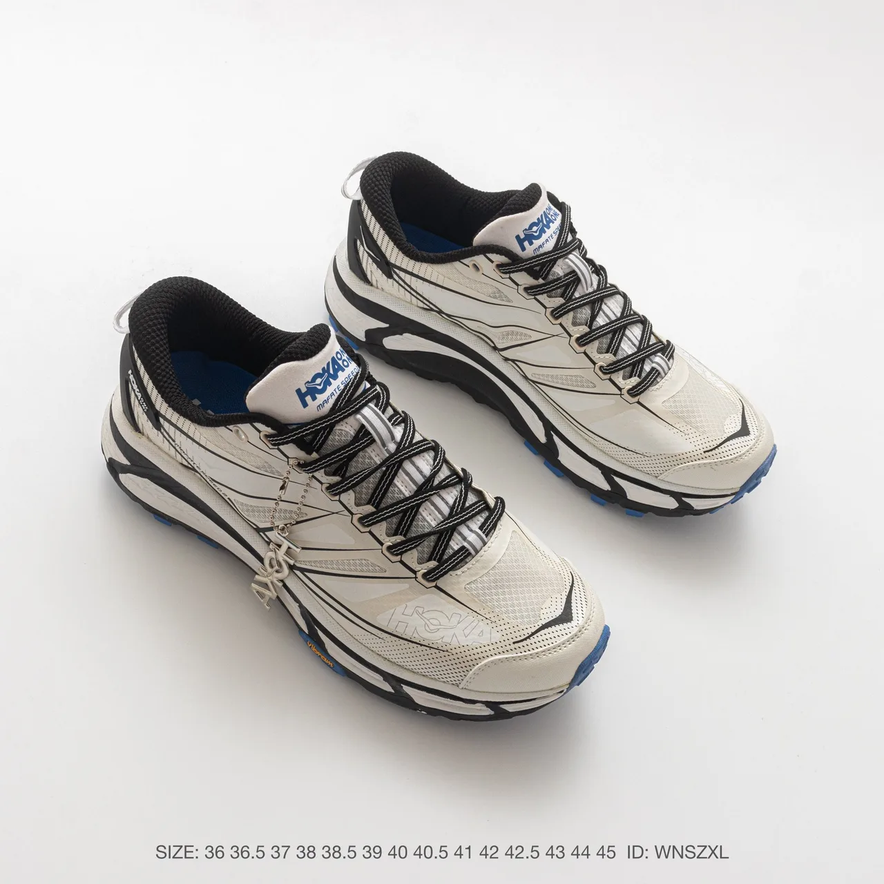 Hoka Mafate Speed 2 Sneakers in Cream · view 3