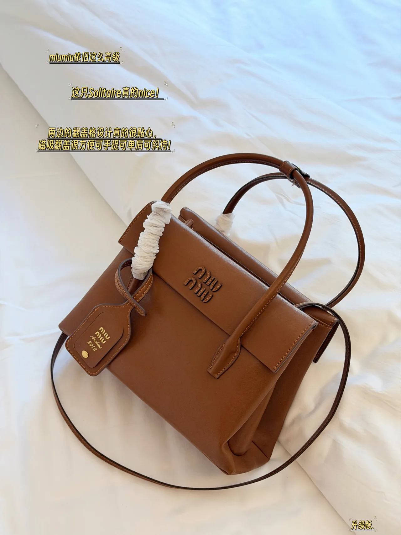 Miu Miu Top-Handle Bag in Brown · view 1