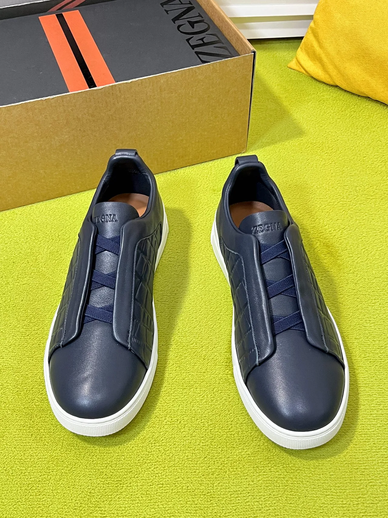 Zegna Sneakers in Blue · view 2