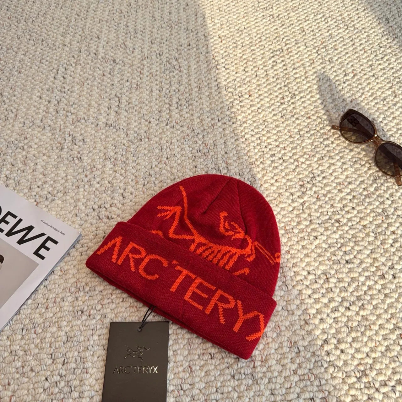 Arcteryx Beanie in Red · view 5