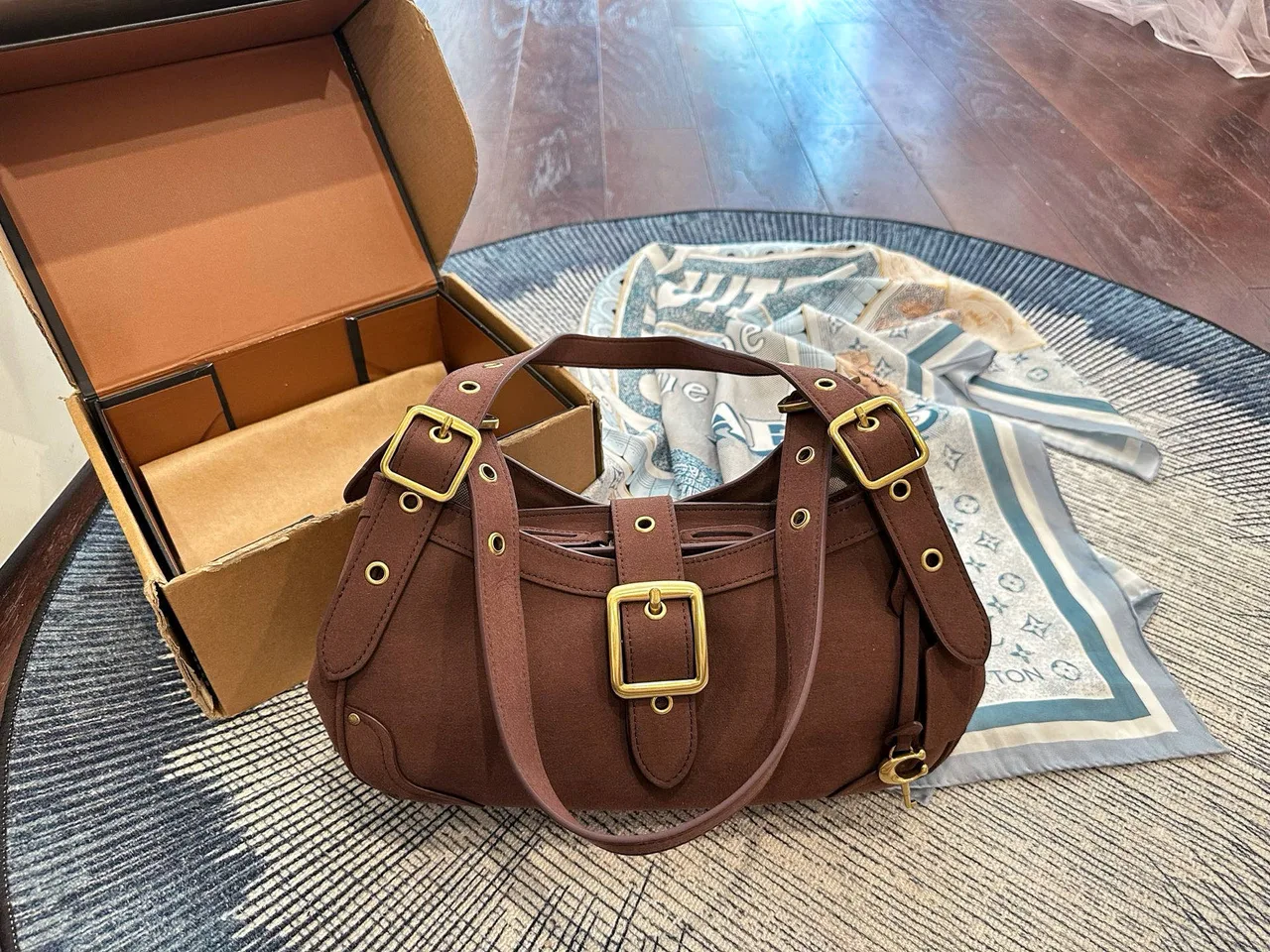 Coach Hobo Bag in Brown · view 2