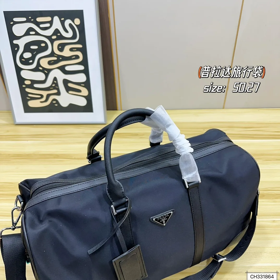 Prada Travel Bag in Blue · view 7