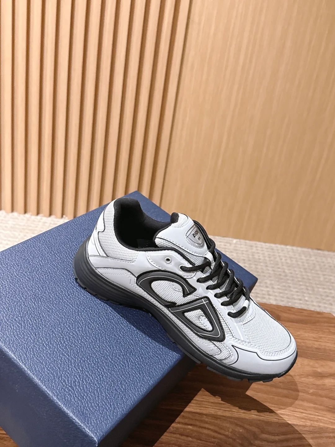 Dior Smooth Sneakers in White · view 5