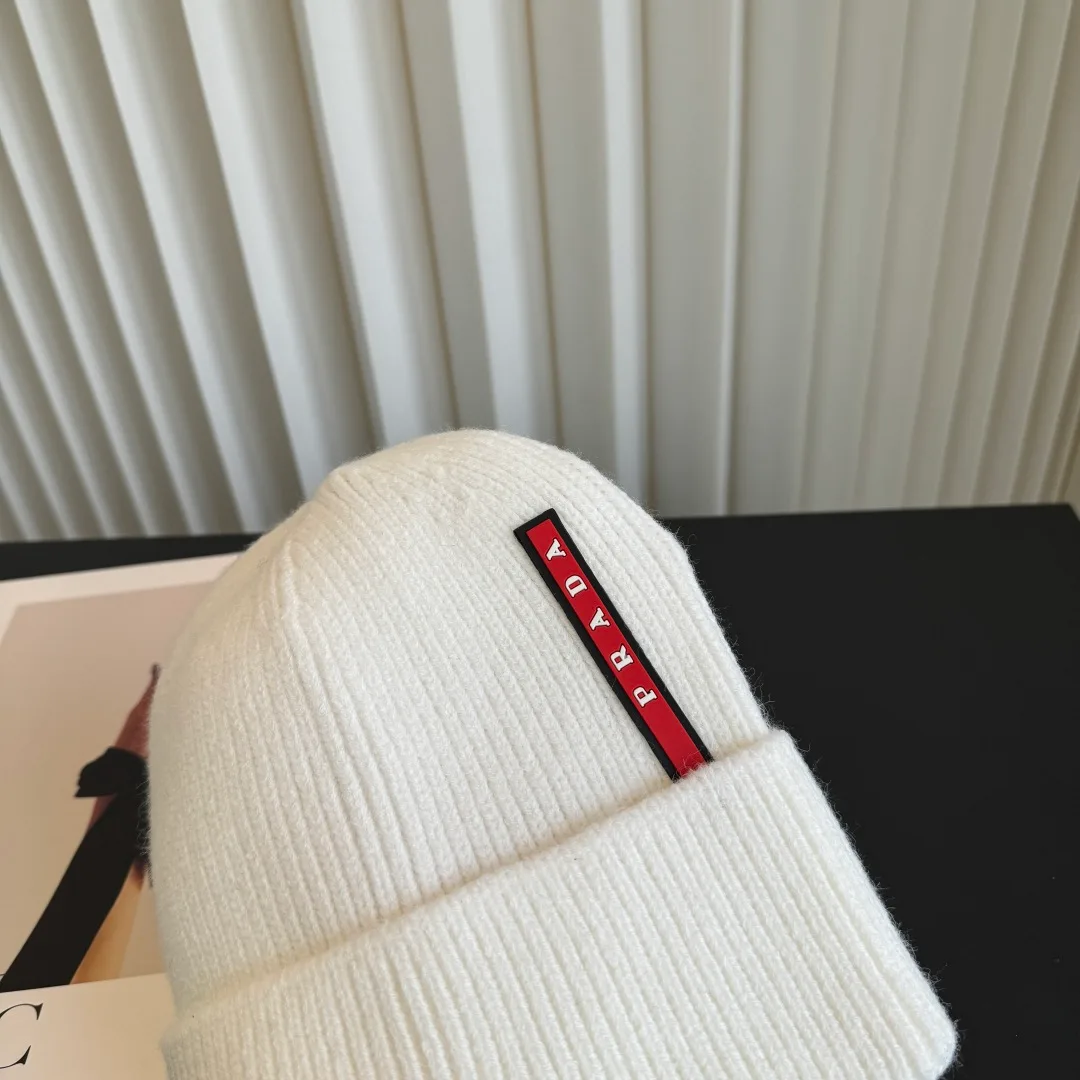 Prada Beanie in White · view 4