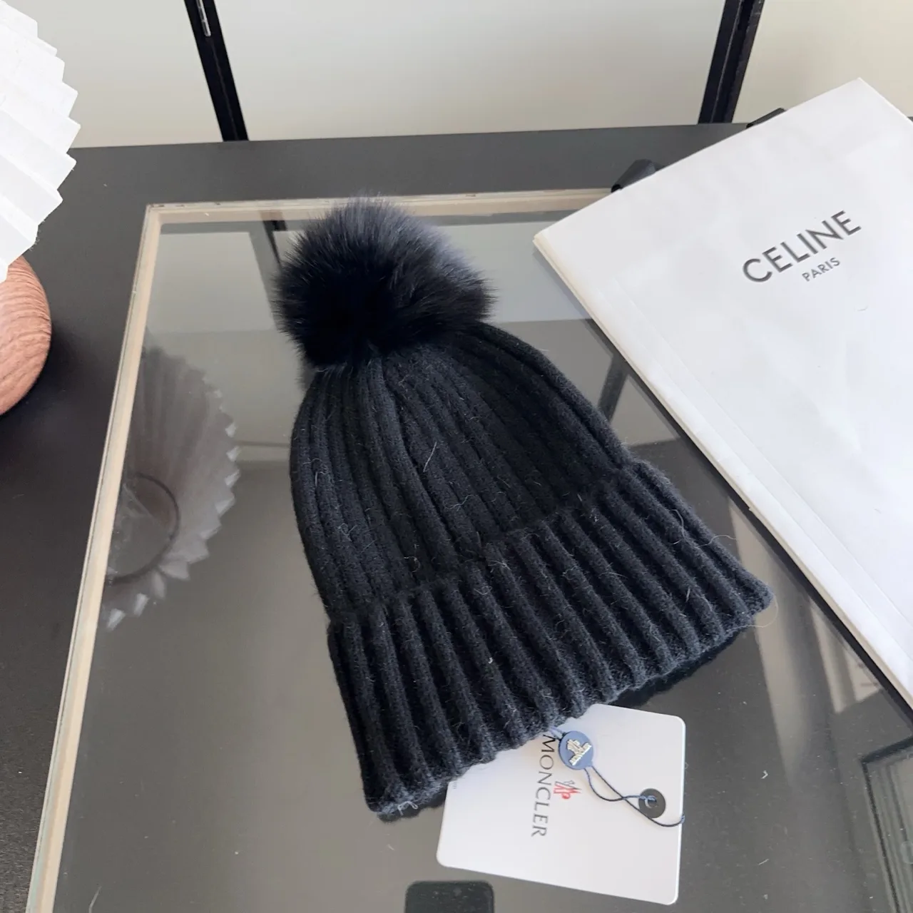 Moncler Beanie in Black · view 7