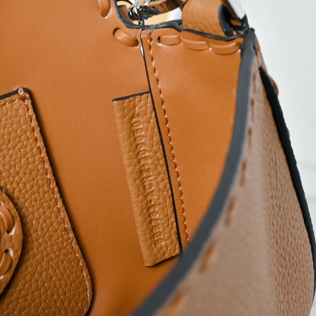 Fendi Baguette Smooth Bag in Tan · view 8