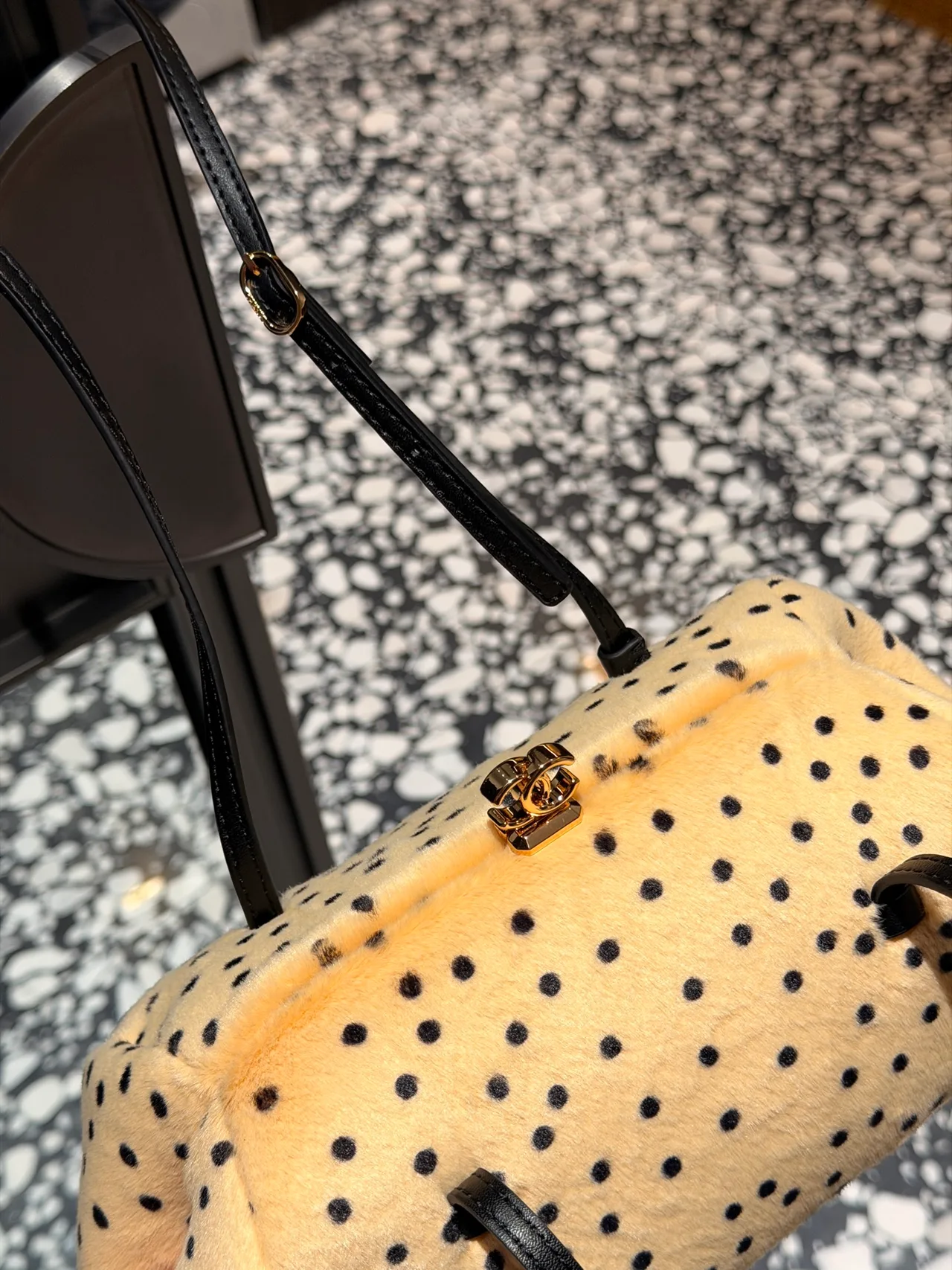 Chanel Cylindrical Frame Bag in Tan · view 6