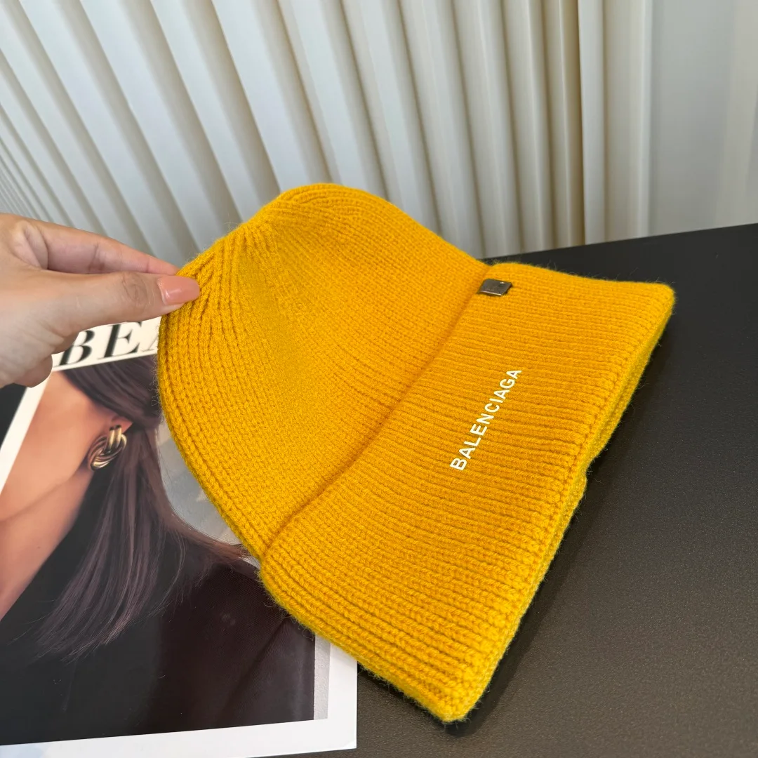 Balenciaga Beanie in Yellow · view 6