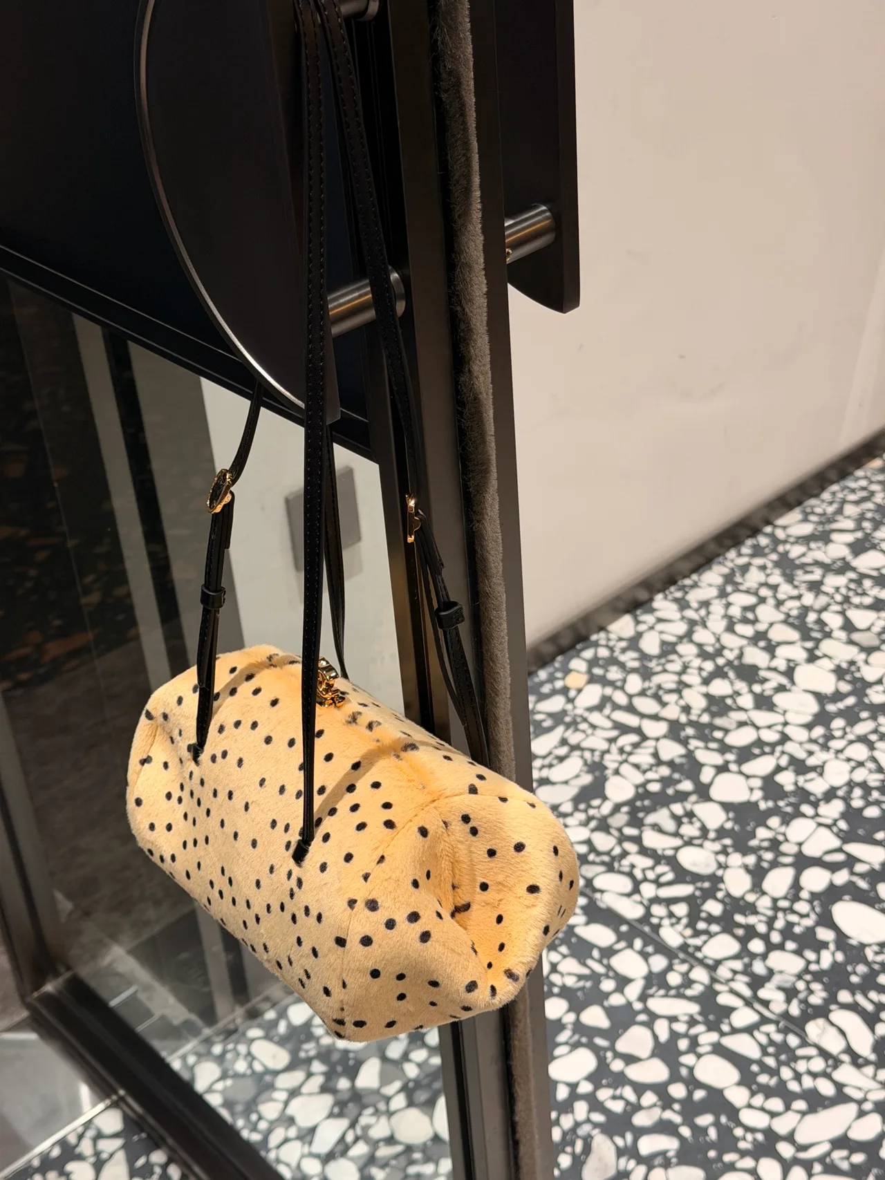 Chanel Cylindrical Frame Bag in Tan · view 5