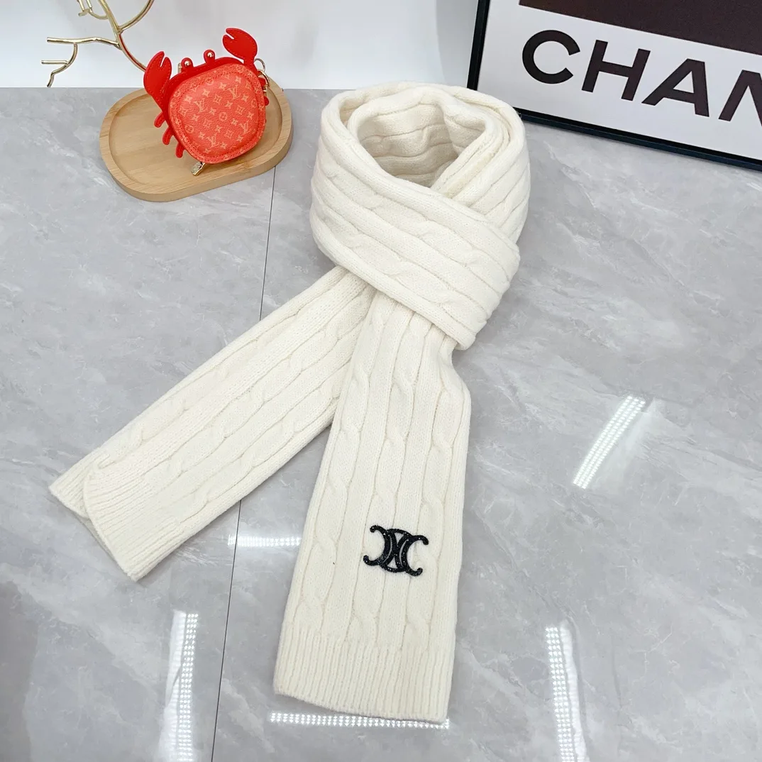 Celine Hat Scarf and Gloves Set in White · view 4