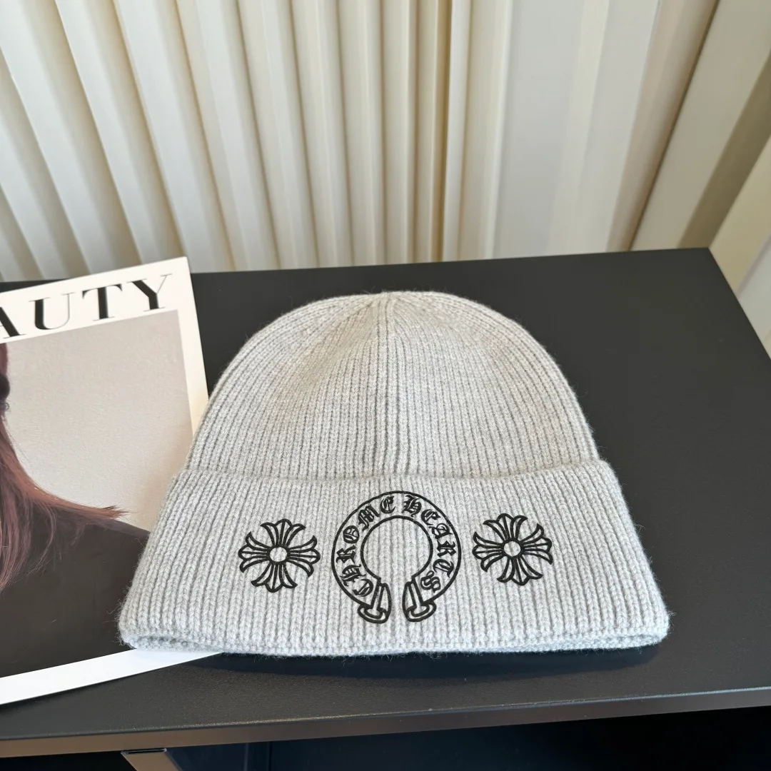 Chrome Hearts Beanie in Grey · view 5