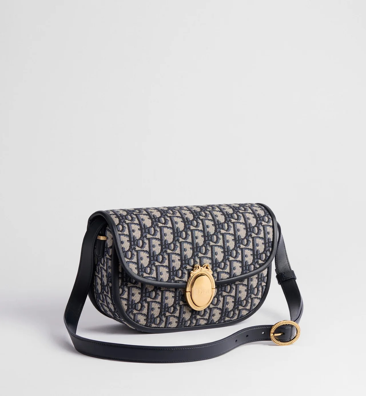 Dior Sheepskin Top-Handle Bag in Blue · view 1