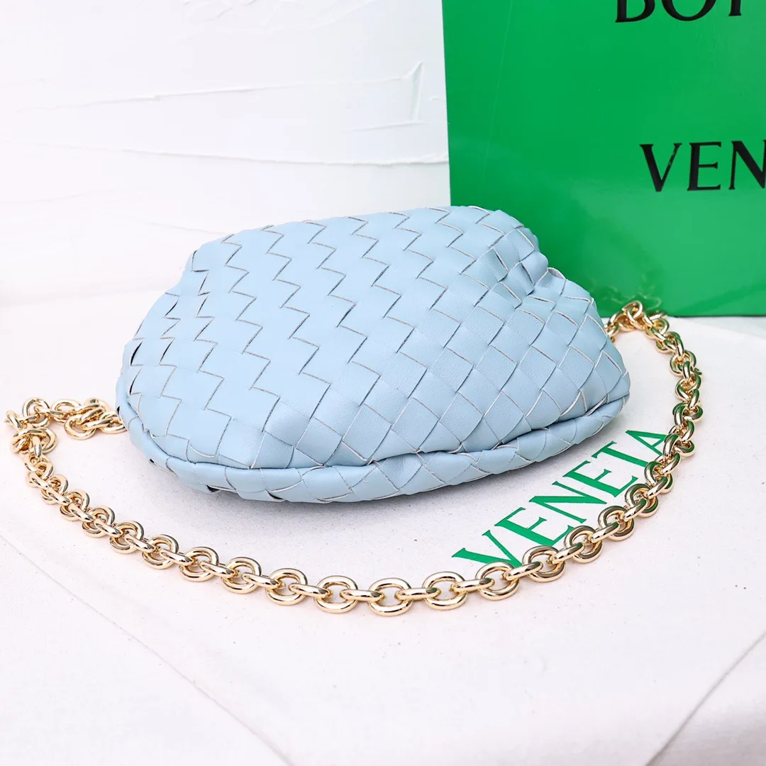 Bottega Veneta Woven Hobo Bag in Blue · view 4