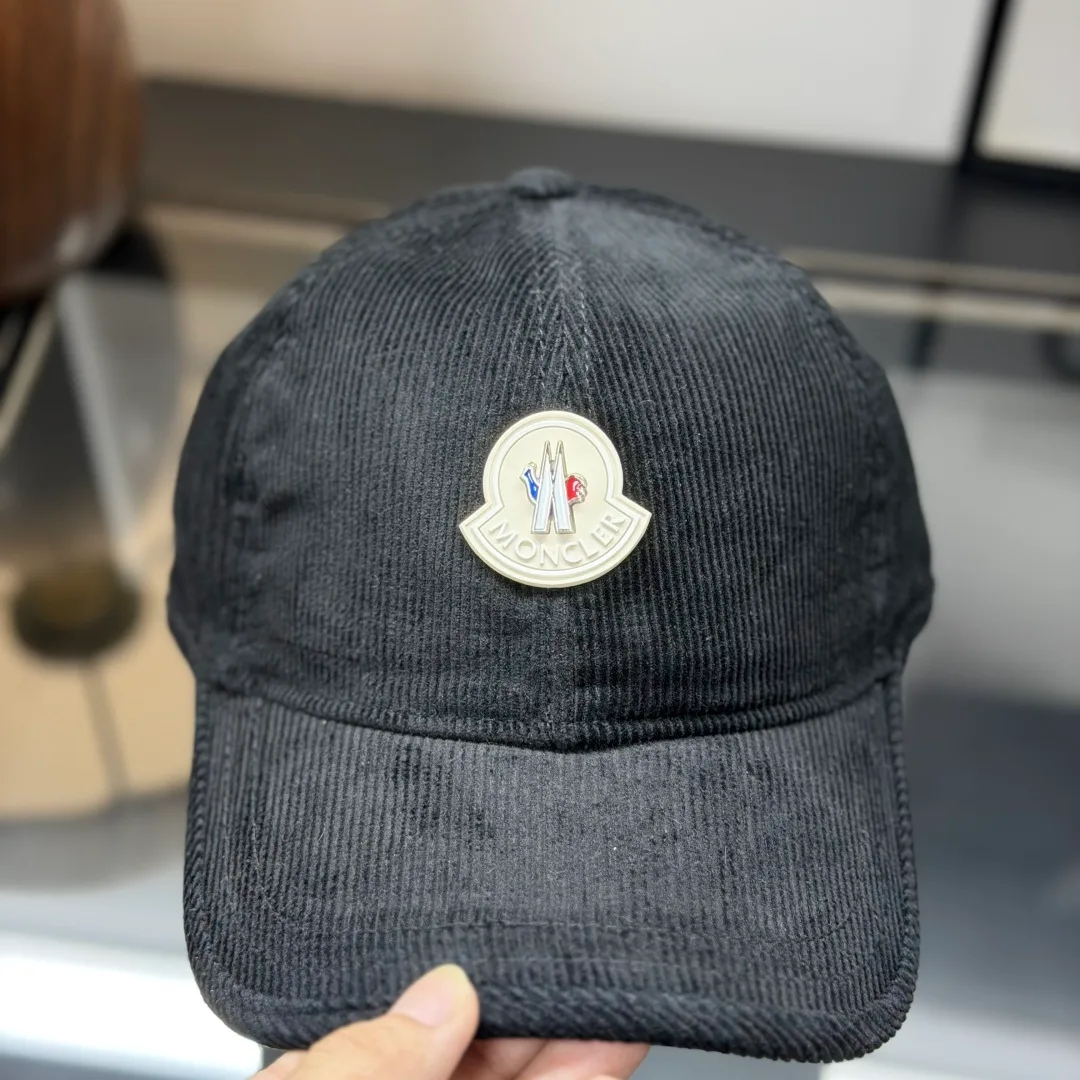 Moncler Baseball Cap in Black · view 1