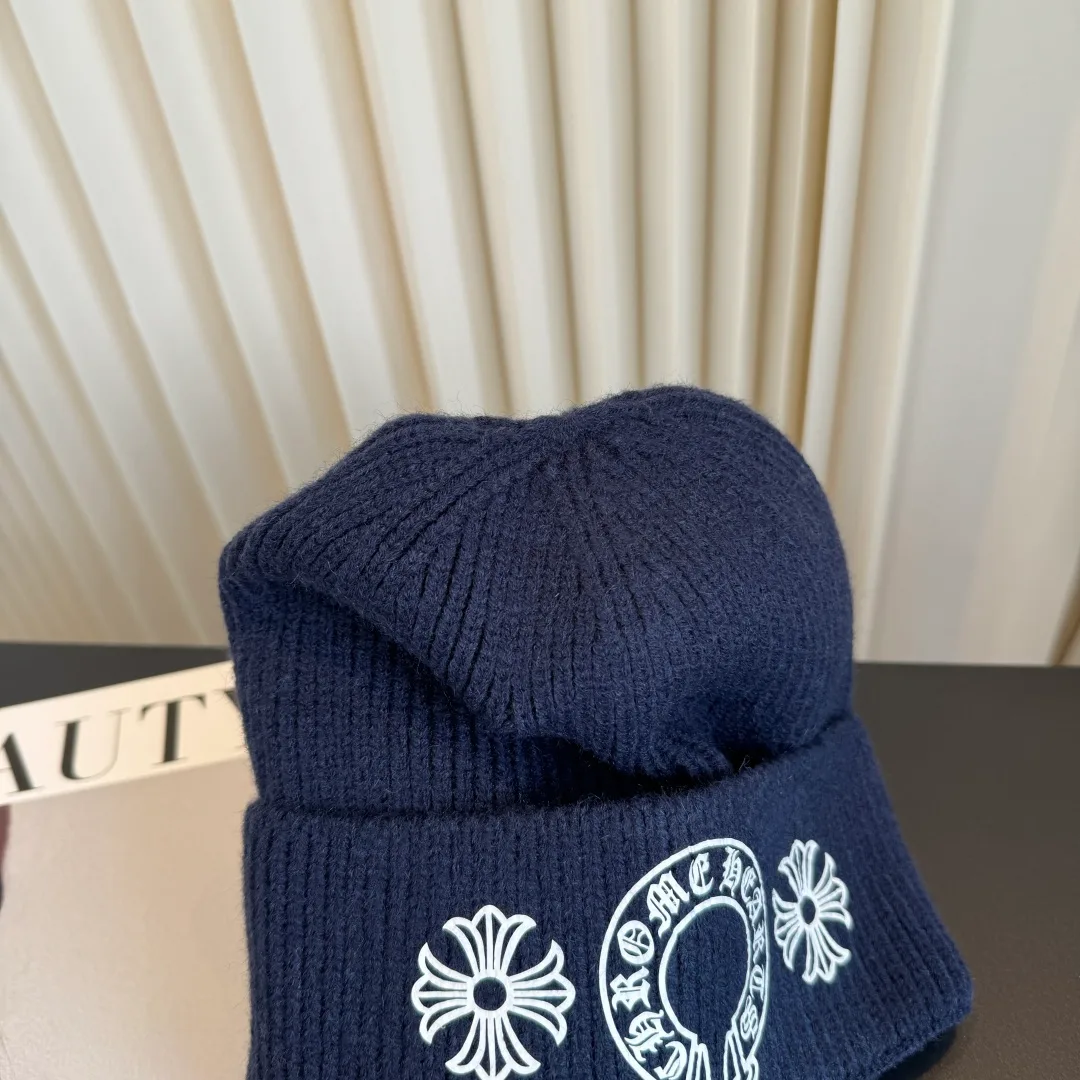 Chrome Hearts Beanie in Blue · view 8