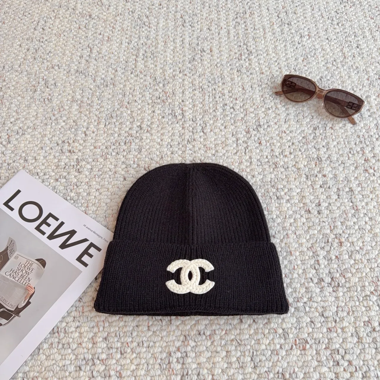 Chanel Beanie in Black · view 5