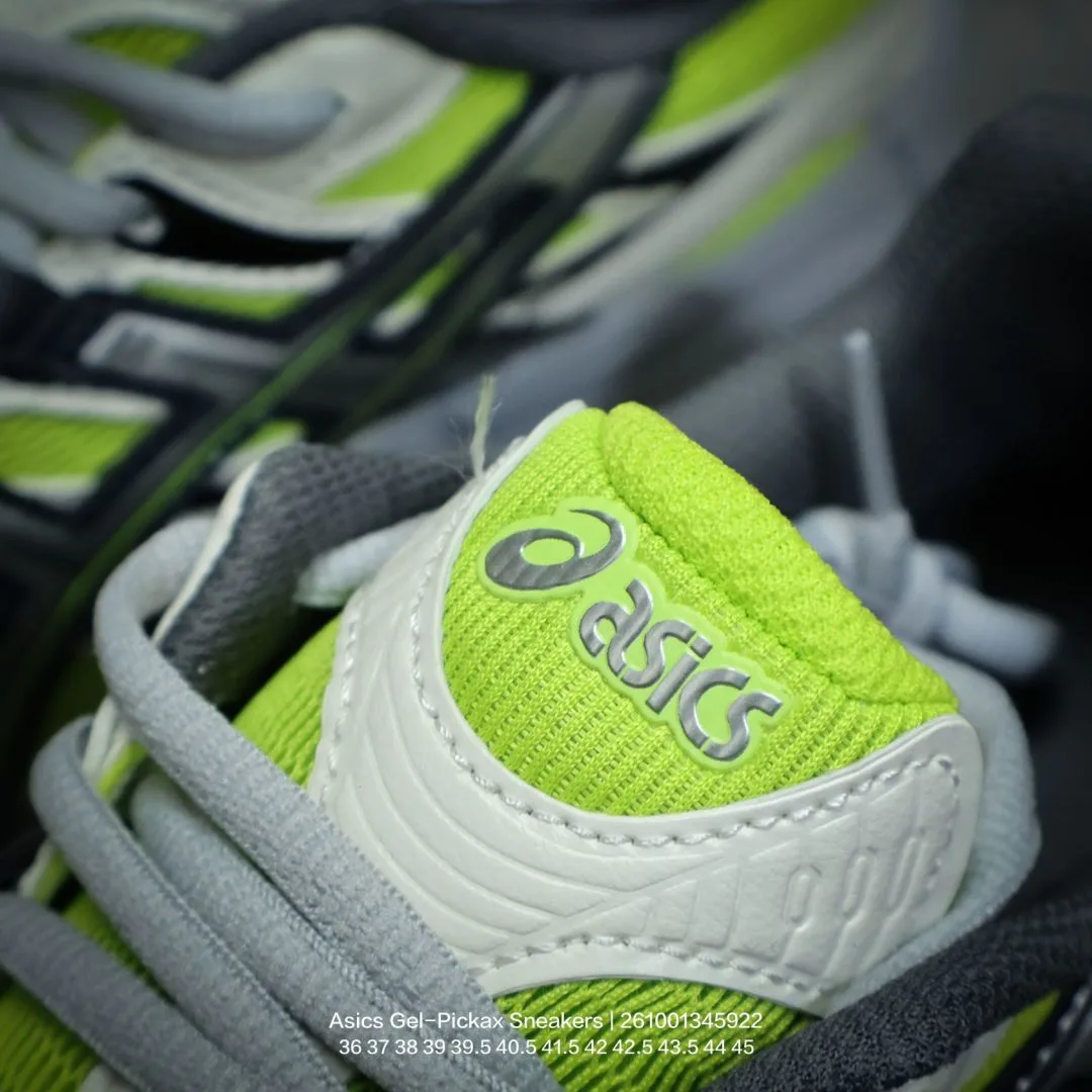 ASICS Striped Sneakers in White · view 8