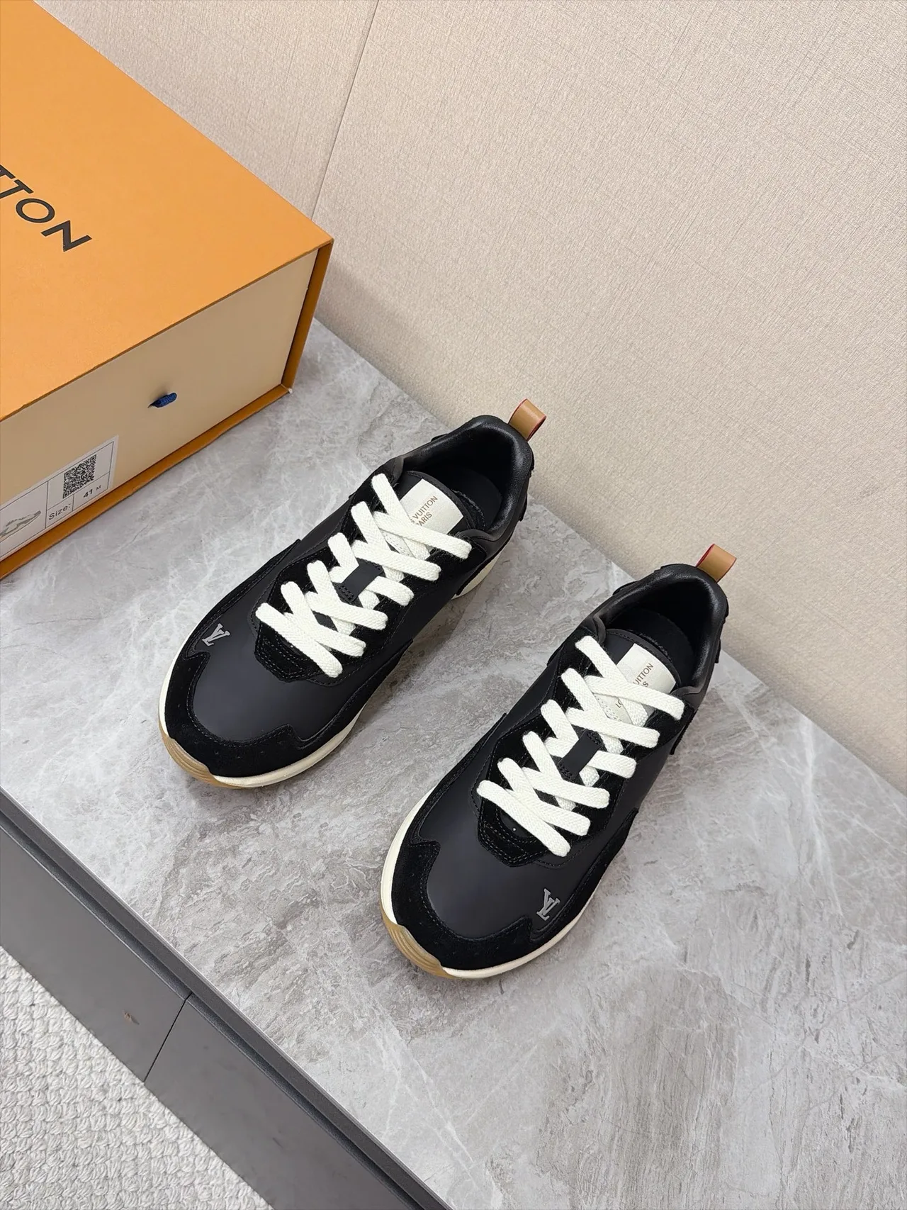 Louis Vuitton Nylon Sneakers in Black · view 3