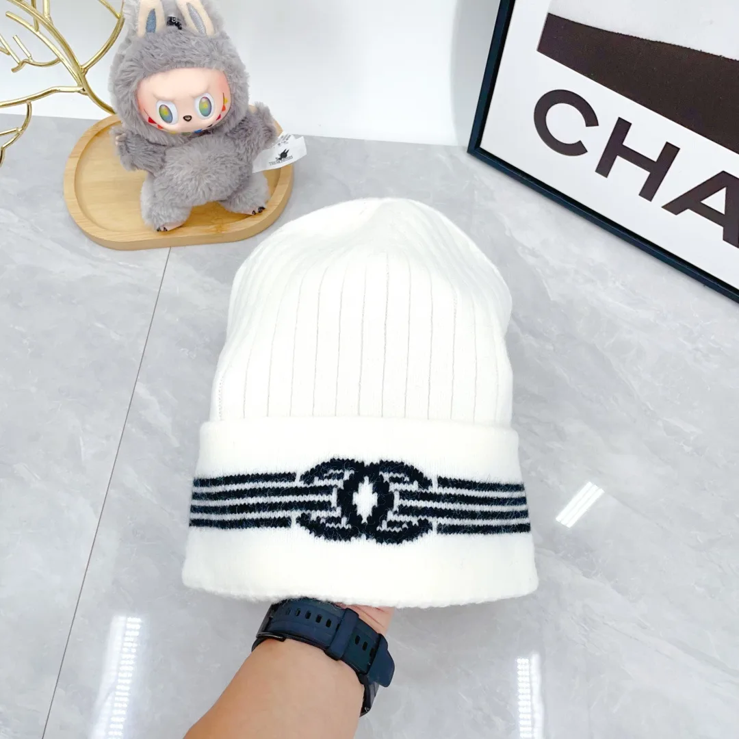 Chanel Beanie in White · view 5