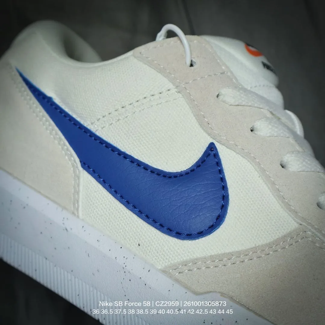 Nike SB Force 58 Sneakers in Cream · view 7