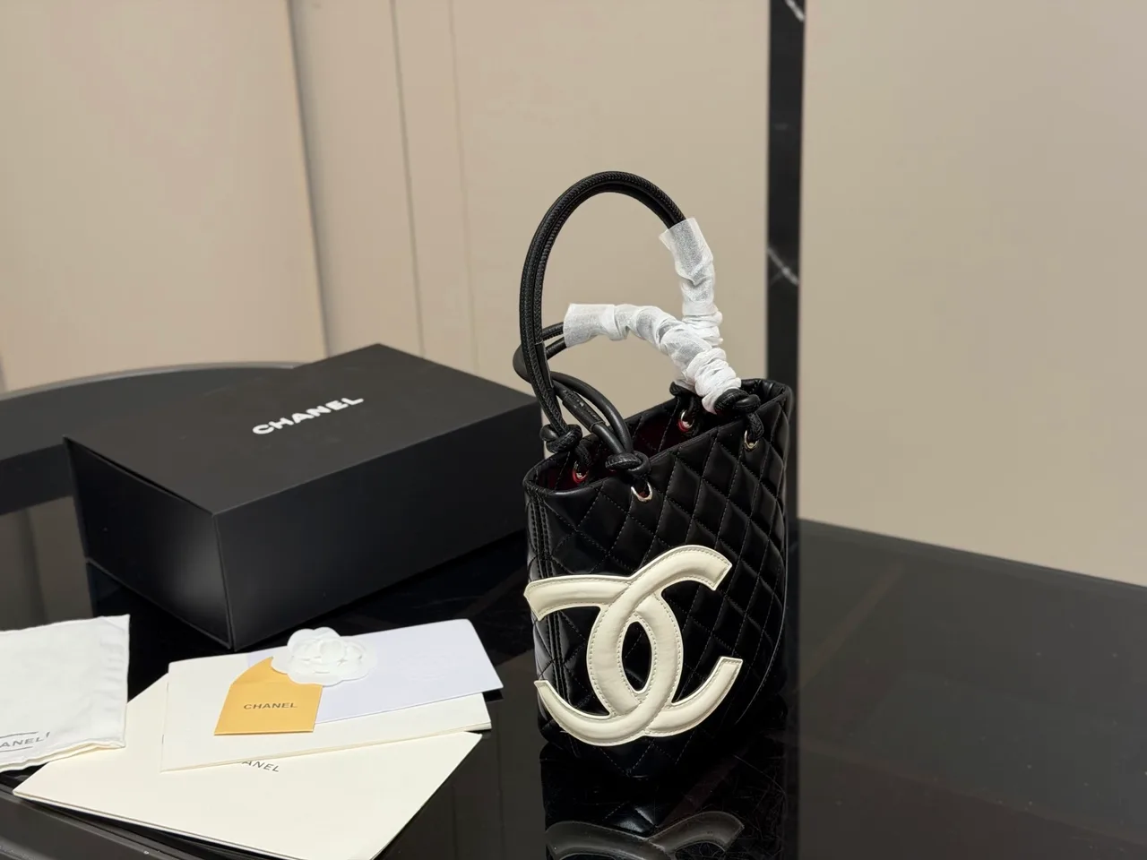 Chanel Bucket Bag in Black · view 1