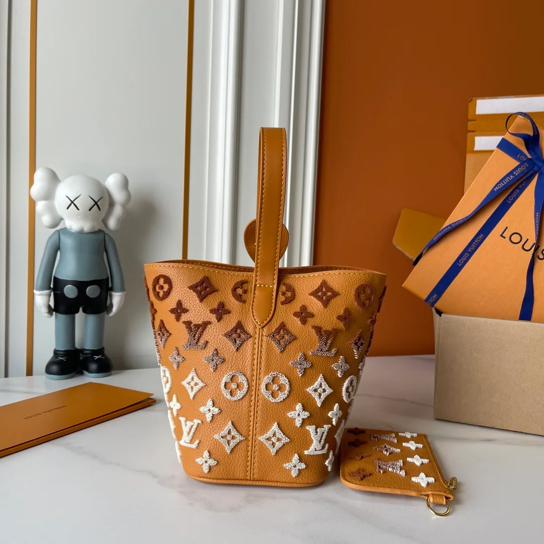 Louis Vuitton Cowhide Monogram All In BB Bag in Brown · view 4